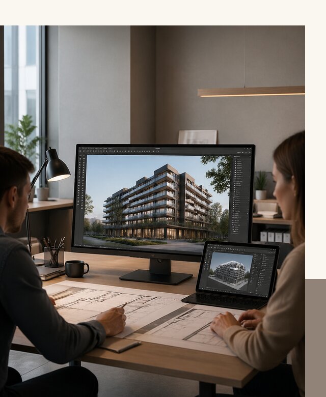 3D визуализация архитектуры и объектов строительства в Твери