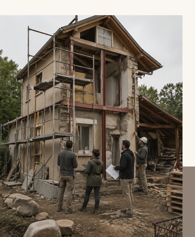 Реконструкция загородного дома под ключ в Твери от бюро