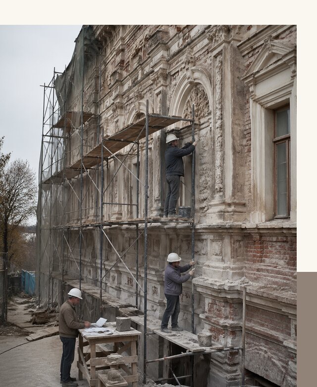 Реставрация объектов культурного наследия под ключ в Твери