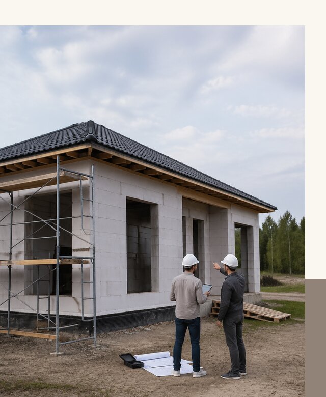 Проектирование одноэтажных домов из газобетона в Твери